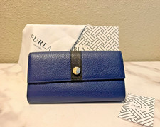 Furla Long Leather Wallet with replacement box and dust bag picture
