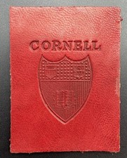 c1910 Cornell University Tobacco Leather College Seal Cigarette Premium Antique picture
