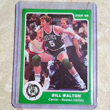 Star 1985-86 Bill Walton #101 Green Border Boston Celtics NBA Basketball Card picture
