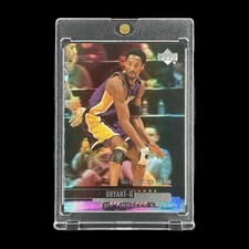 KOBE BRYANT RAINBOW HOLO SILVER FOIL CARD 1999-00 Upper Deck NBA - Lakers picture