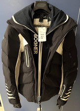 NEW BOGNER JESSY-D 3146-6269 026 DOWN SKI JACKET BLACK WHITE SIZE US 40 EU 50 LG picture