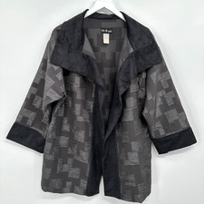 Vintage Connies Moonlight Jacket Kimono Size Small Oversize Boxy Artsy Boho USA picture