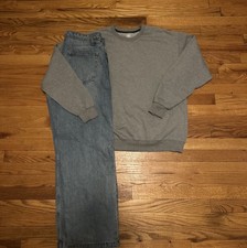 Vintage Gray 1990’s athletic crewneck picture