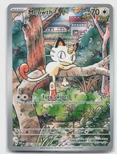 Meowth 106/094 (NM) - Phantasmal Flames - Illustration Rare - Pokemon TCG picture