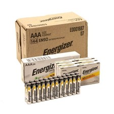Energizer EN92 Industrial Alkaline Batteries, AAA, Case of 144, EXP. 12/2035 picture