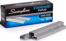 Swingline Staples, Standard Staplers For Desktop Staplers, 1/4 Length, 5000/Box picture