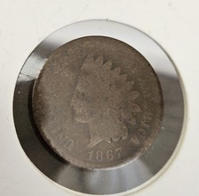 1867 Indian Head Cent picture