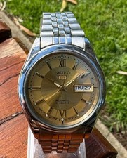 1990s Rare Seiko 5 Automatic Men's Watch All Original 21 Jewels 7s26-0560 picture