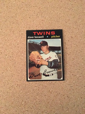 VINTAGE 1971 TOPPS DAVE BOSWELL #675 EX+  OLD MINNESOTA TIWNS picture