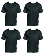 Fruit of the Loom Men's 4-Pack Pocket Crew-Neck T-Shirt - Colors May Vary picture