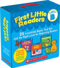 First Little Readers Parent Pack: Guided Reading Level B: 25 Irresistible - GOOD picture