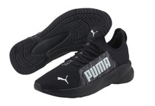 PUMA MENS BLACK TENNIS SHOE SOFTRIDE PREMIER SLIP-ON 376661 01 picture
