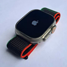 Apple Watch Ultra 3 49MM Titanium Colorful Band GPS ''Rеаd dеѕсriрtiоn'' picture