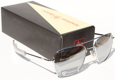 AMERICAN OPTICAL Original Pilot POLARIZED Sunglasses Silver BT CL SMN-P NEW picture