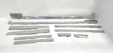 1986 Cadillac Fleetwood RWD OEM Full Set Body Rocker Lower Chrome Trim picture