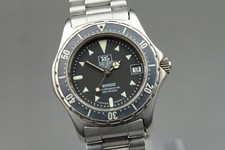 【Exc+5】TAG Heuer 2000 Professional 973.013 Quartz Black Men's Diver Watch picture