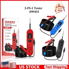 2026 Upgraded DW833 Circuit Relay Tester 3.5-36V 4/5 Pin with LED Work Light picture