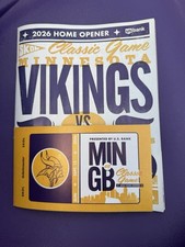 MN Vikings (Cover: Home Opener Classic Game) vs Green Bay Packers (9.13.26) picture