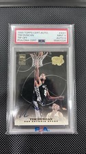 Tim Duncan 1999 Topps Certified Autograph Tip-Off Auto Card Psa 9 Highest Grade picture