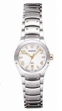 Bulova Accutron 28M09 Women's Breckenridge Two-Tone Stainless Steel Watch $595 picture