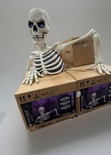 Giant Ground Breaking Skeleton with LCD Eyes and Sound 2026 NEW picture