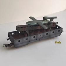 Using liliput metal wheels V1 Missile Ho DC DRG Railway Transport Vehicle Model picture