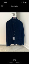 Drake's London navy cotton corduroy games blazer mk.1  picture