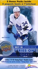 2017/18 Upper Deck Series 1 Hockey HUGE Sealed 12 Pack Blaster Box-2 Young Guns picture