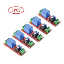 5pcs DC 12V Delay Relay Shield NE555 Timer Switch Adjustable Module US SHIP picture