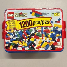 Sealed Vintage 1998 LEGO System Special Value Tub 3033 1200 Pcs picture