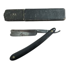 Antique Wade & Butcher The Celebrated Hollow Ground Straight Razor Sheffield picture