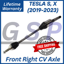 GSP OEM Front Right CV Axle For 2019-2023 TESLA S/X Electric, Lifetime Warranty. picture