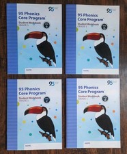 95 Phonics Core Program Student Workbook Grade 1 Vol. A - D picture