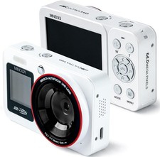 Minolta 64MP Digital Camera, Dual Front Rear LCD Screens  with 4K Ultra HD Video picture