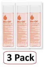 3 Pack BIO-OIL Skincare Oil Scars Stretch Marks Serum 6.7 oz/200ml each NEW picture
