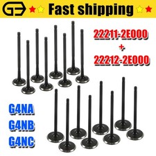Intake & Exhaust Valves Kit 22211-2E000 22212-2E000 for 2012–20 Hyundai Kia 2.0L picture