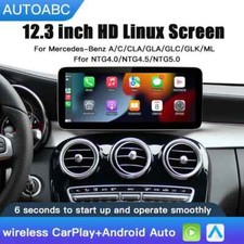 Wireless Carplay/Android Auto 12.3'' Touch screen for Mercedes Benz GLA CLA GLC picture
