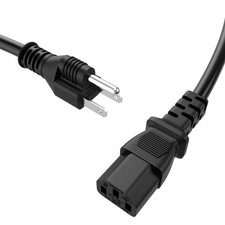 UL 6ft 3-Prong Power Cord for Treadmill Elliptical Fitness picture