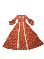 Vintage 1960s 1970s Victorian Style Prarie Dress picture