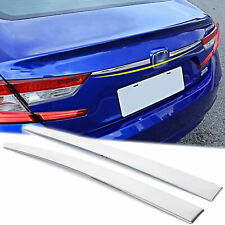 New Chrome Stainless Steel Trunk Lid Cover Trim for Honda Accord 10th 2018-2022 picture