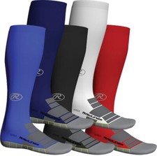 Men’s Knee High Compression Socks 15-20 mmHg Medical Support Athletic Fit picture