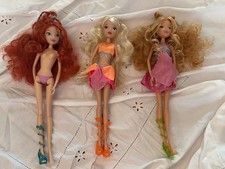 Winx Enchantix Doll Lot - Stella, Flora And Bloom picture