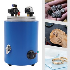 350W Round Wax Injector Machine 2 Nozzles 110V for Jewelry Casting picture