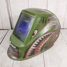 Hobart 771015 Inventor P-40 FLYING TIGER Auto Darkening Welding Helm - TESTED picture