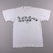 VTG CG Design T Shirt Mens Large Faith Communicate Curt Wagner Made in USA 90s picture