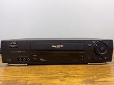 JVC HR-S3800U Video Cassette Recorder  VCR Tested *Kind Of Works READ Powers Off picture