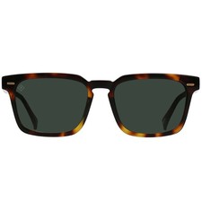 Raen Adin Sunglasses, Kola Tortoise Frame, Green Polarized Lens, 54mm picture