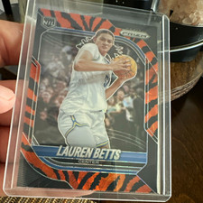 Panini 2025-26 Prizm Basketball Lauren Betts UCLA Bruins #26 Tiger Stripe picture