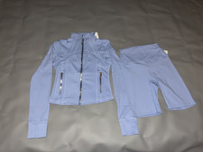 Lululemon Define Jacket with Short Set Light Blue picture