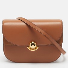 Furla Sfera S Brown Leather Crossbody Bag picture